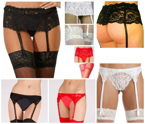 Suspender belt wide deep - belt,