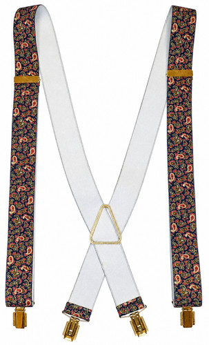 Vintage tartan braces paisley - vintage,