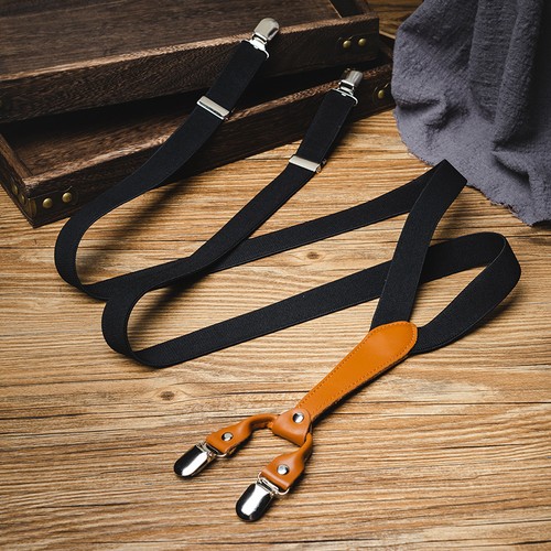 Retro trousers straps - trousers, clip