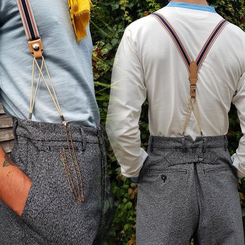25mm gentleman retro braces - 25mm,