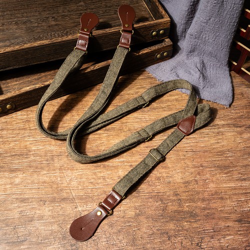 Elasticated retro braces with - retro,