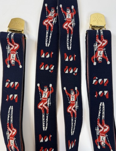Vintage skiers suspenders - vintage,