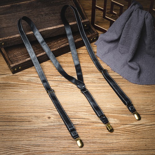 Retro leather three clips - retro, three-clips